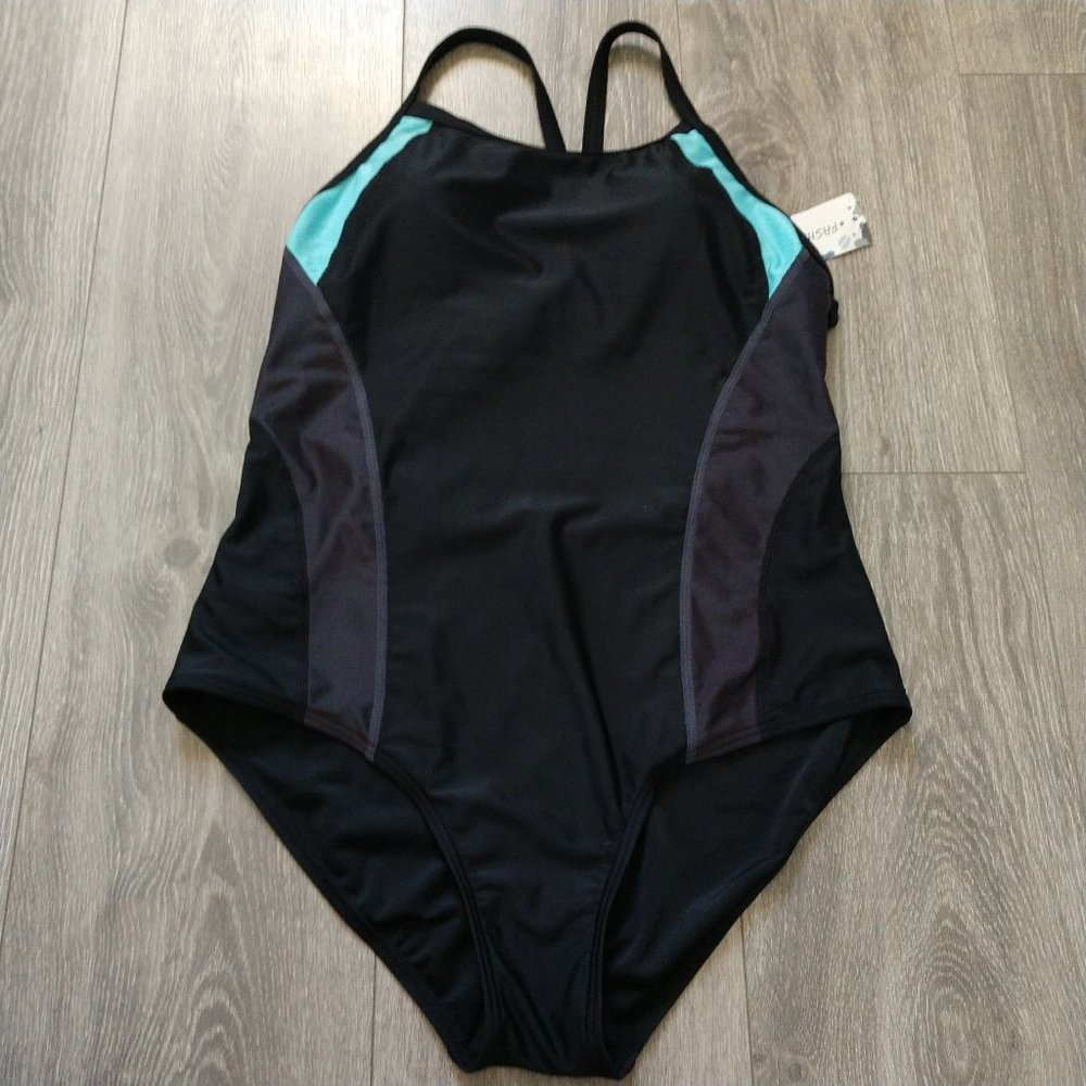 NWT Fashion World Racerback One Piece Swimsuit